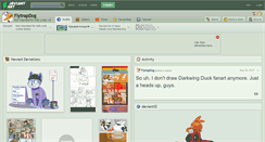 Desktop Screenshot of flytrapdog.deviantart.com
