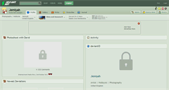 Desktop Screenshot of jemiyah.deviantart.com