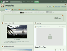 Tablet Screenshot of malaykeshav.deviantart.com