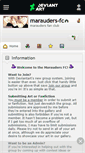 Mobile Screenshot of marauders-fc.deviantart.com