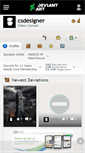 Mobile Screenshot of csdesigner.deviantart.com
