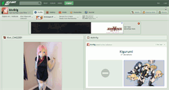 Desktop Screenshot of kiwikig.deviantart.com