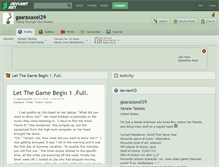 Tablet Screenshot of gaaraxaxel29.deviantart.com