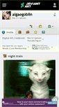 Mobile Screenshot of algaegoblin.deviantart.com