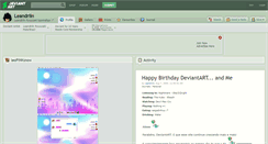Desktop Screenshot of leandriin.deviantart.com
