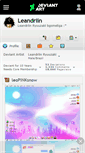 Mobile Screenshot of leandriin.deviantart.com