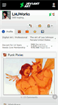 Mobile Screenshot of lmjworks.deviantart.com