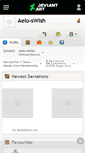 Mobile Screenshot of aelo-swish.deviantart.com