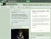 Tablet Screenshot of murdocniccalsfans.deviantart.com