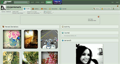 Desktop Screenshot of missjamiemarie.deviantart.com