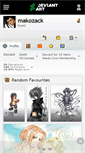 Mobile Screenshot of makozack.deviantart.com
