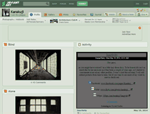 Tablet Screenshot of karakuji.deviantart.com