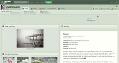Desktop Screenshot of electricblue86.deviantart.com