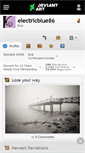 Mobile Screenshot of electricblue86.deviantart.com