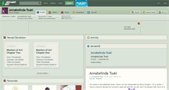 Desktop Screenshot of annabelinda-tsuki.deviantart.com
