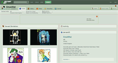 Desktop Screenshot of emoalikat.deviantart.com