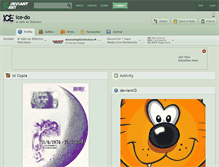 Tablet Screenshot of ice-do.deviantart.com