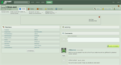 Desktop Screenshot of citron-ami.deviantart.com
