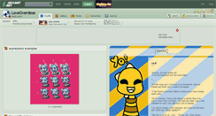 Desktop Screenshot of loveoverdose.deviantart.com
