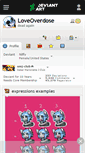 Mobile Screenshot of loveoverdose.deviantart.com
