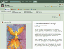 Tablet Screenshot of darazan.deviantart.com