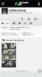 Mobile Screenshot of lefties-group.deviantart.com