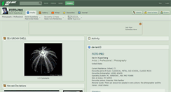 Desktop Screenshot of foto-pro.deviantart.com