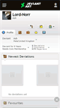 Mobile Screenshot of lord-norr.deviantart.com