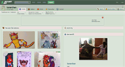 Desktop Screenshot of lunarchan.deviantart.com