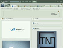 Tablet Screenshot of causil90.deviantart.com