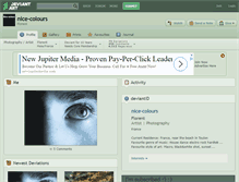 Tablet Screenshot of nice-colours.deviantart.com