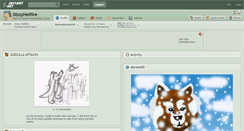 Desktop Screenshot of dizzyhellfire.deviantart.com