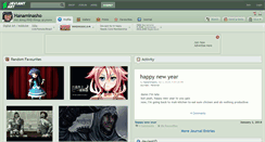 Desktop Screenshot of hanaminasho.deviantart.com