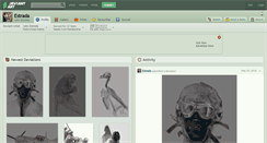 Desktop Screenshot of estrada.deviantart.com