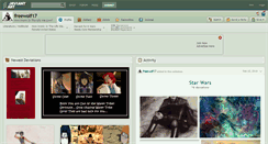 Desktop Screenshot of freewolf17.deviantart.com