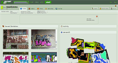 Desktop Screenshot of moekeskimo.deviantart.com