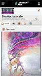 Mobile Screenshot of bio-mechanical.deviantart.com