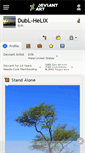 Mobile Screenshot of dubl-helix.deviantart.com