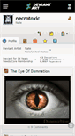 Mobile Screenshot of necrotoxic.deviantart.com