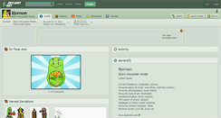 Desktop Screenshot of bjornson.deviantart.com