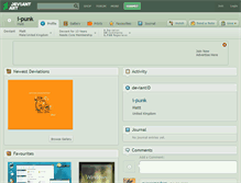 Tablet Screenshot of i-punk.deviantart.com