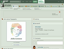 Tablet Screenshot of mrconker.deviantart.com
