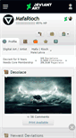 Mobile Screenshot of mafarioch.deviantart.com