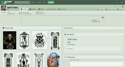 Desktop Screenshot of jackcreeps.deviantart.com