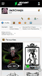 Mobile Screenshot of jackcreeps.deviantart.com