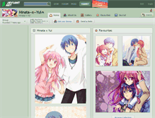 Tablet Screenshot of hinata--x--yui.deviantart.com