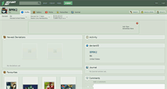 Desktop Screenshot of bprk2.deviantart.com