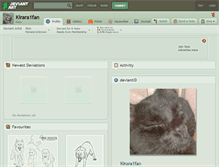 Tablet Screenshot of kirara1fan.deviantart.com