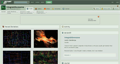 Desktop Screenshot of integralofawesome.deviantart.com
