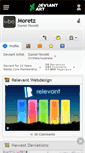 Mobile Screenshot of moretz.deviantart.com